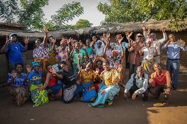 HIV Community support group (photo taken prior to quarantine measures)